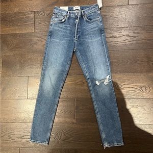 Agolde Nico High Rise Slim Fit. Size 25.